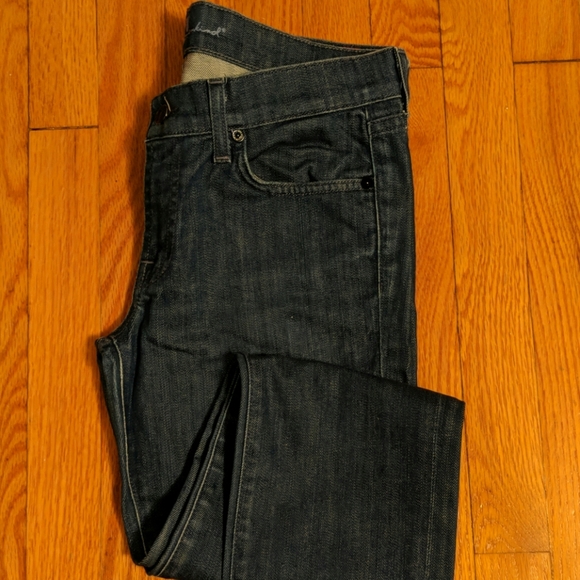 7 for all mankind skinny leg rinse Jean - Picture 2 of 6